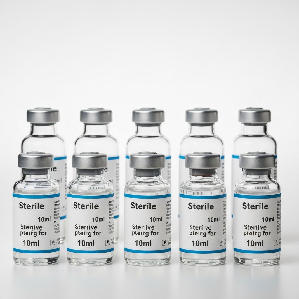 Bacteriostatic Water 10ml Vials